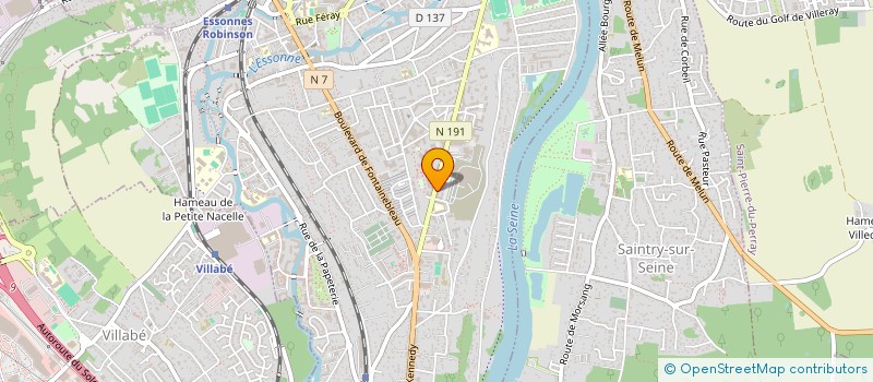 localisation de l'entreprise SAS-U TME à CORBEIL-ESSONNES
