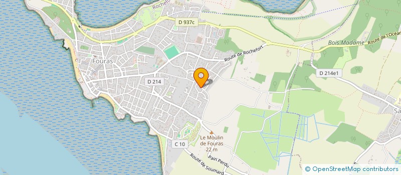 localisation de l'entreprise SAS UGT  FOURAS