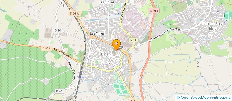 localisation de l'entreprise SAS ULTRA PROP 66  ELNE