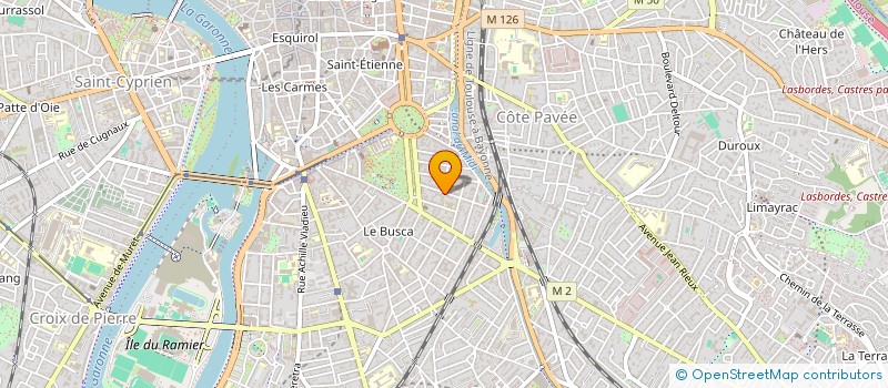 localisation de l'entreprise SAS UMESENS  TOULOUSE