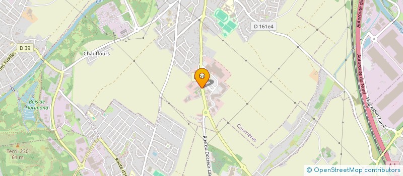 localisation de l'entreprise SAS UN PAS D'AVANCE DEVELOPPEMENT  COURRIERES