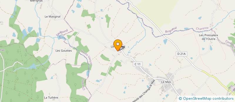 localisation de l'entreprise SAS UNERLIM à SAINT-JUNIEN