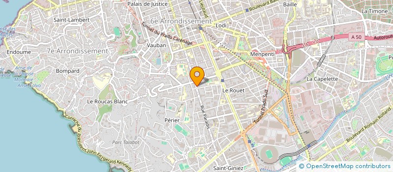localisation de l'entreprise SAS UNI ASSURANCES à MARSEILLE
