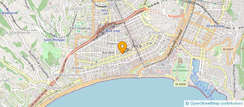 localisation de l'entreprise SAS UNIPERSONNELLE FONCIERE VICTOR HUGO à NICE