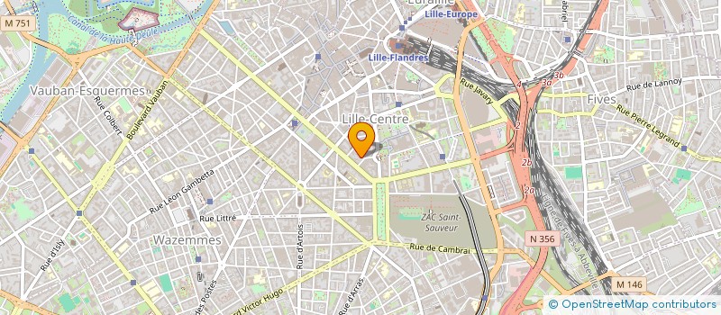 localisation de l'entreprise SAS UNIVERS AUTO EXPORT à LILLE