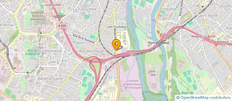 localisation de l'entreprise SAS V2DL à TOULOUSE