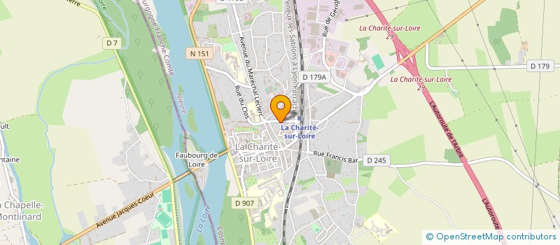 localisation de l'entreprise SAS VAL DE LOIRE BIOGAZ à MESVES-SUR-LOIRE