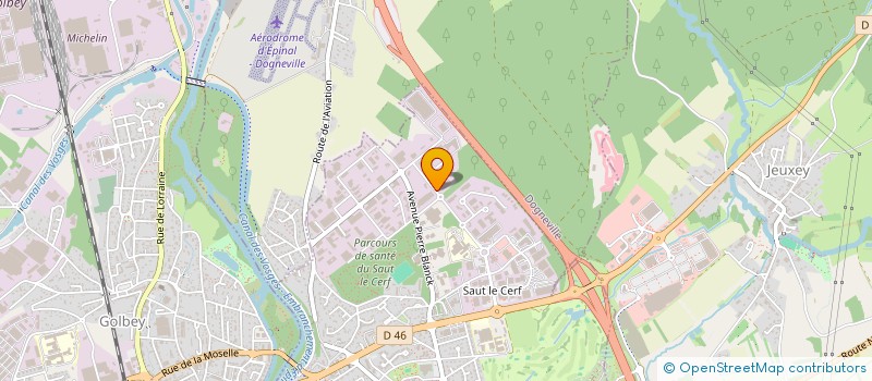 localisation de l'entreprise SAS VALENTIN à EPINAL