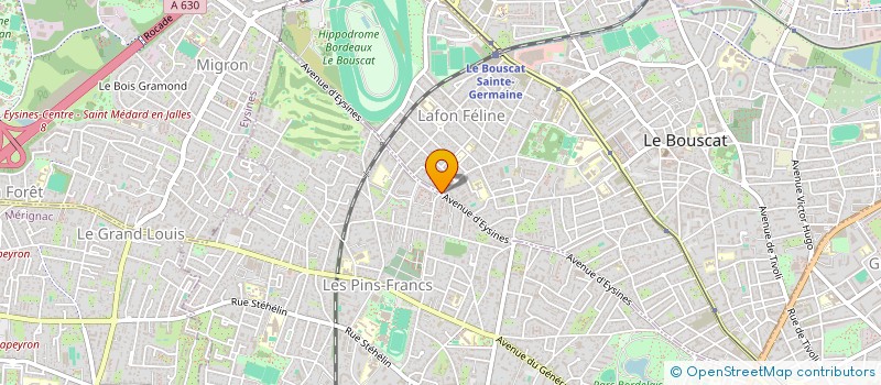 localisation de l'entreprise SAS VALENTIN à LE BOUSCAT