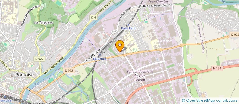 localisation de l'entreprise SAS VALENTINO TRANSPORTS ET LOGISTIQUE à SAINT-OUEN-L'AUMONE