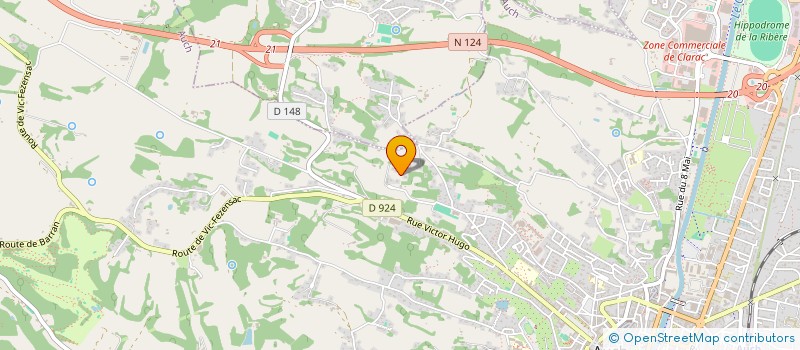 localisation de l'entreprise SAS VAN IN GERS  AUCH