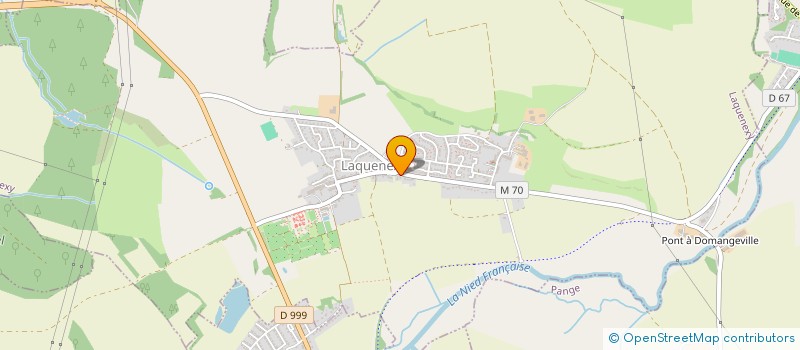 localisation de l'entreprise SAS VANDE VEKEN  LAQUENEXY