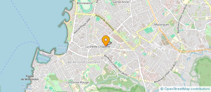 localisation de l'entreprise SAS VASSAL  MARSEILLE