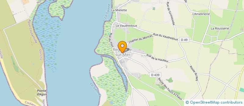 localisation de l'entreprise SAS VBSD  REGNEVILLE-SUR-MER