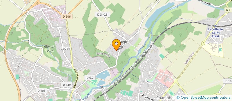 localisation de l'entreprise SAS VCB à FRESNAY LE GILMERT