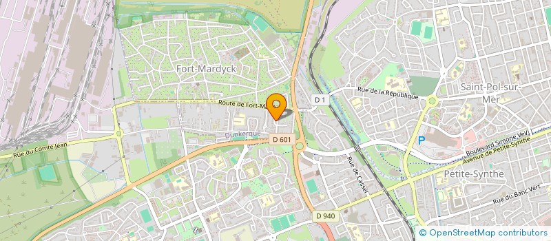 localisation de l'entreprise SAS VEGAVENA à DUNKERQUE