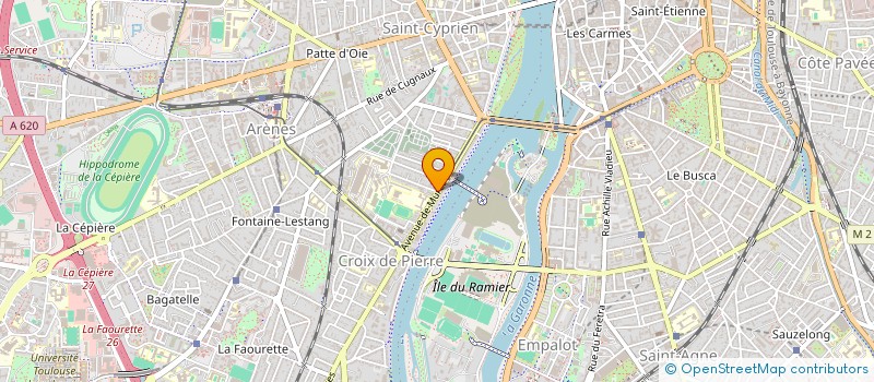 localisation de l'entreprise SAS VELA 31 à L'UNION
