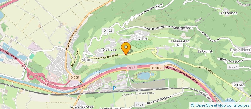 localisation de l'entreprise SAS VEOSIS  MONTGILBERT