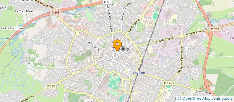 localisation de l'entreprise SAS VERARNO à CHALLANS
