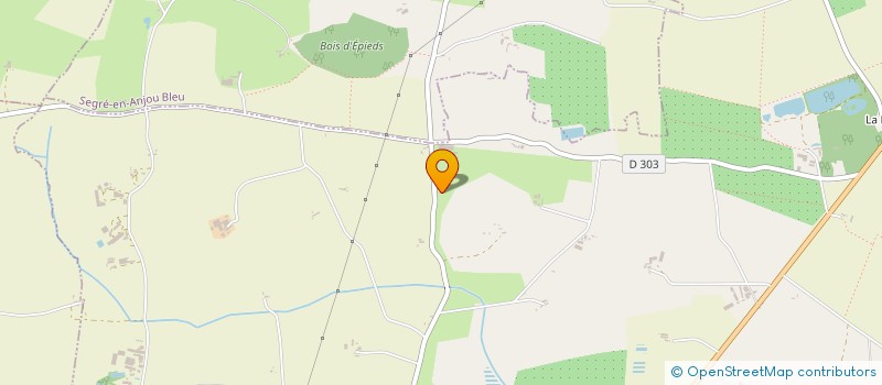 localisation de l'entreprise SAS VERGERS DANDELIERE à VALLONS-DE-L'ERDRE