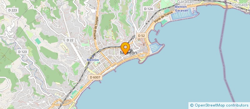 localisation de l'entreprise SAS VERITAS FACIT LEGEM à MENTON