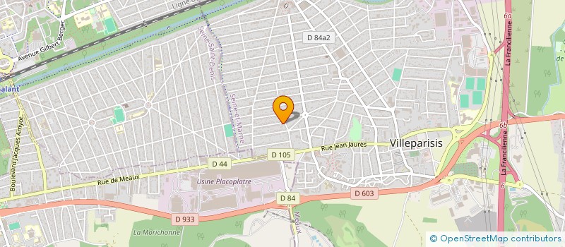 localisation de l'entreprise SAS VERRIERE DESIGN à VILLEPARISIS