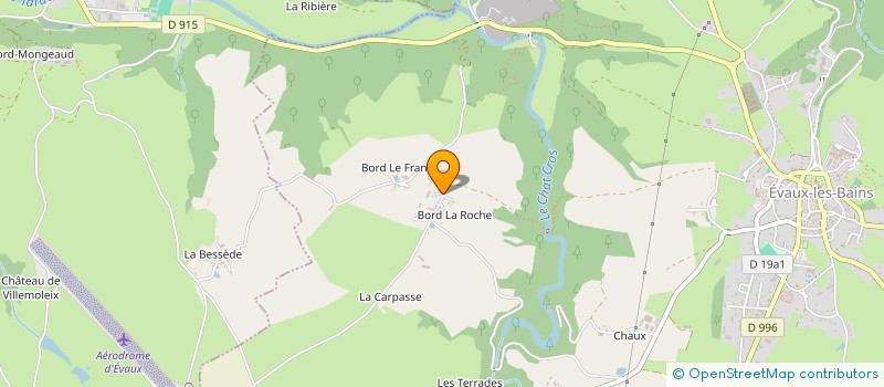 localisation de l'entreprise SAS VERRION  EVAUX-LES-BAINS