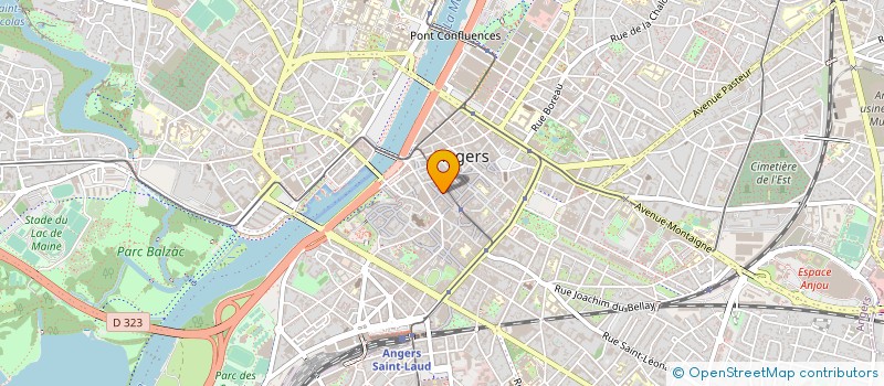 localisation de l'entreprise SAS VFE EVENTS à ANGERS