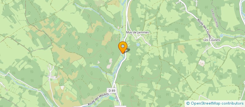 localisation de l'entreprise SAS VIALARS  LA ROUQUETTE