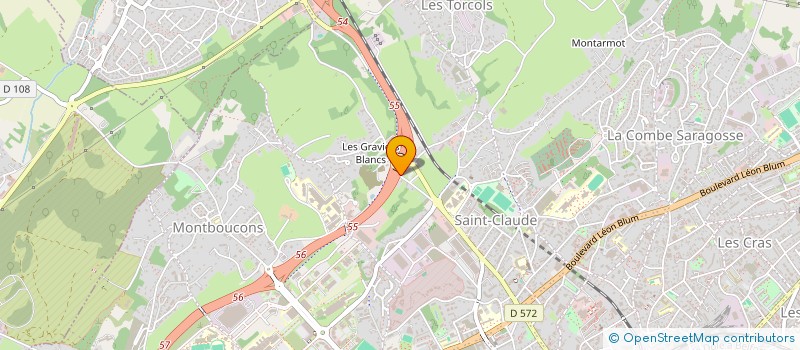 localisation de l'entreprise SAS VIBES à BELFORT