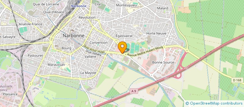 localisation de l'entreprise SAS VIC à NARBONNE