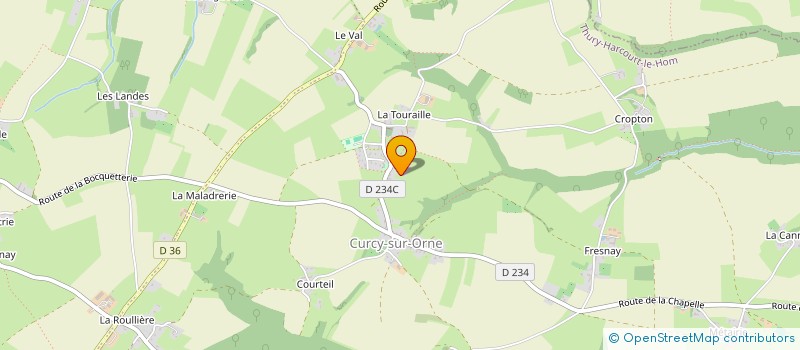 localisation de l'entreprise SAS VICTOIRE à CESNY-LES-SOURCES