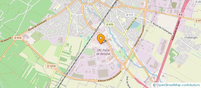 localisation de l'entreprise SAS VICTOR à BEAUNE
