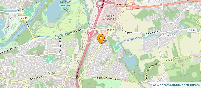 localisation de l'entreprise SAS VICTORIA à SAINT-THIBAULT-DES-VIGNES