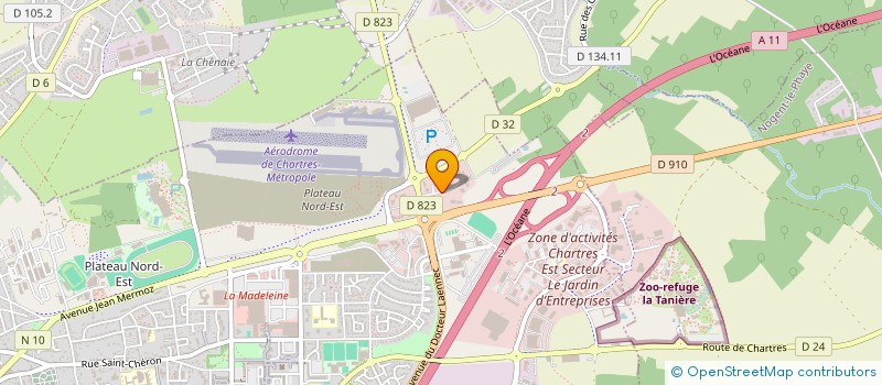 localisation de l'entreprise SAS VICTORIA IMAGE ET SON à CHARTRES