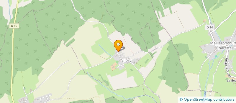 localisation de l'entreprise SAS VIE DE L'AUTANGE  VESOUL