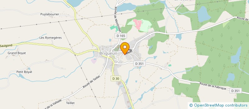 localisation de l'entreprise SAS VIGNAUD RESIDENCES DE VACANCES à BRIGUEUIL