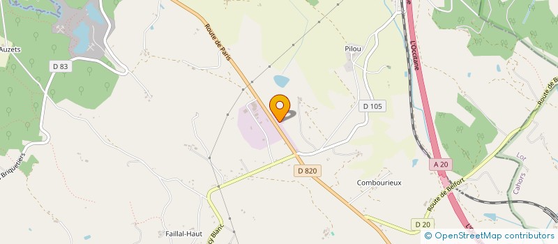 localisation de l'entreprise SAS VIGNERONS DU QUERCY  MONTPEZAT-DE-QUERCY