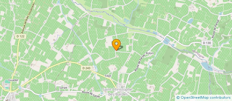 localisation de l'entreprise SAS VIGNOBLES ROL VALENTIN à SAINT-EMILION