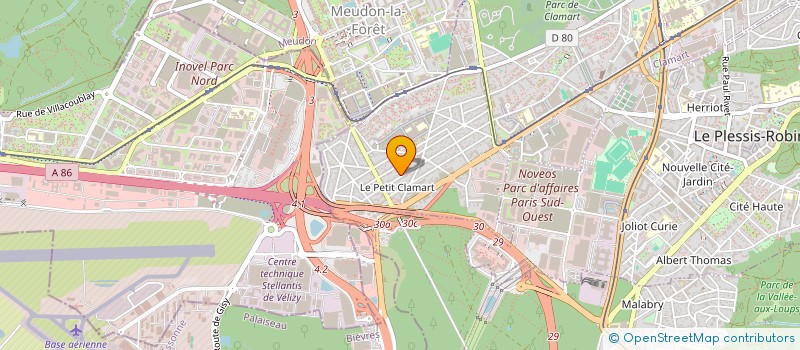 localisation de l'entreprise SAS VILLA DE L'AVENIR à CLAMART