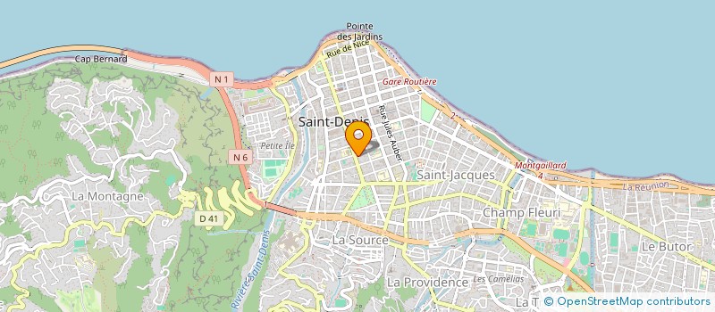 localisation de l'entreprise SAS VILLA FOSTIN  SAINT-DENIS