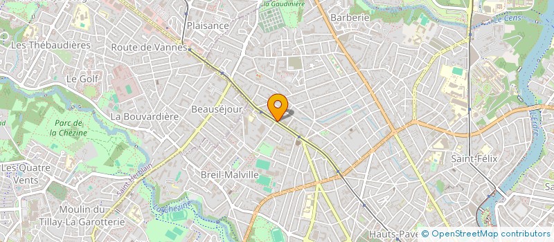 localisation de l'entreprise SAS VILLA MARINE  NANTES