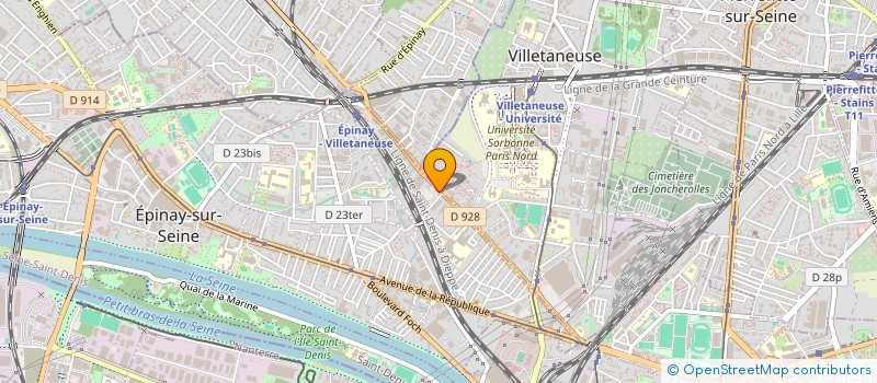 localisation de l'entreprise SAS VILTADIS à EPINAY-SUR-SEINE