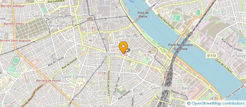 localisation de l'entreprise SAS VINAYAGA STORES à BORDEAUX