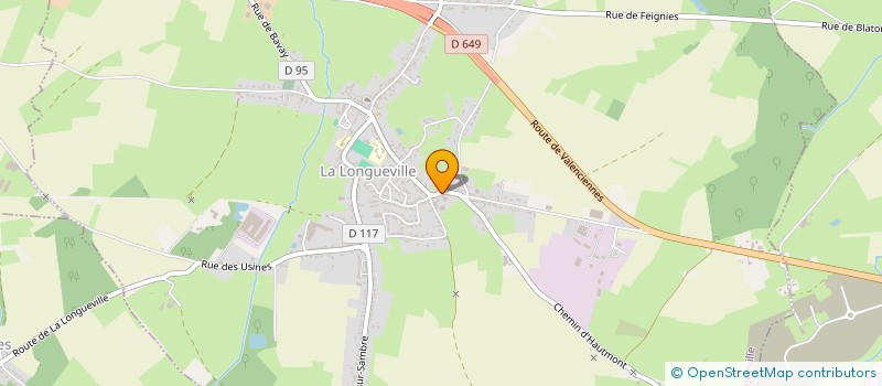 localisation de l'entreprise SAS VINCENT  LA LONGUEVILLE