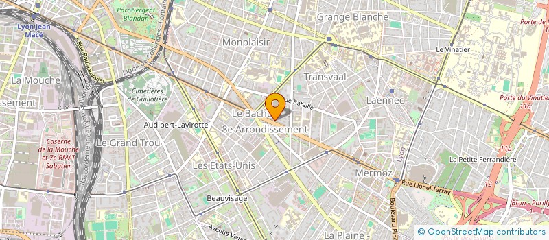 localisation de l'entreprise SAS VINH BAO  BRON