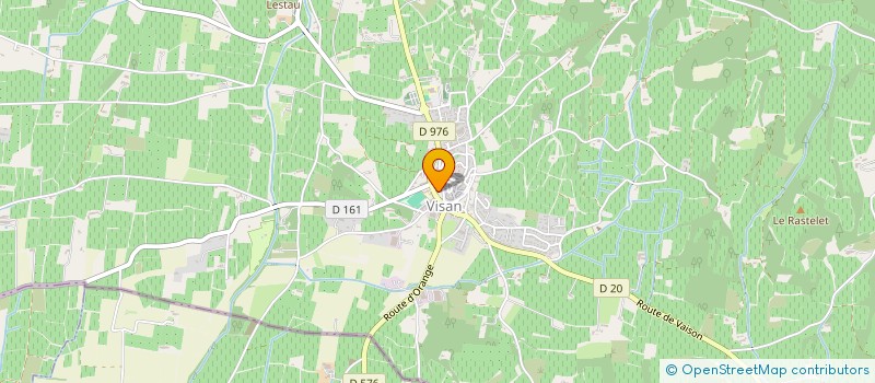 localisation de l'entreprise SAS VISAMET  VISAN