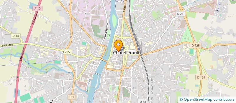localisation de l'entreprise SAS VIVANAIL à CHATELLERAULT