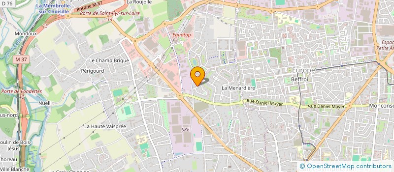localisation de l'entreprise SAS VJJPR à SAINT-CYR-SUR-LOIRE