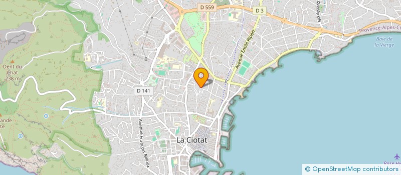 localisation de l'entreprise SAS VOG  LA CIOTAT